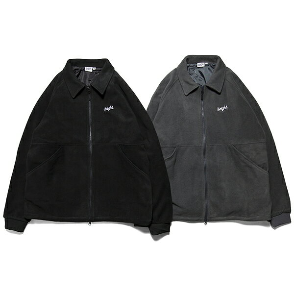 HAIGHT ヘイト 送料無料 Fleece Zip Blouson フリース ブルゾン メンズ ジャケット セットアップでの着用も可能 正規取扱店 全2色 M-XXL HTAW-232002