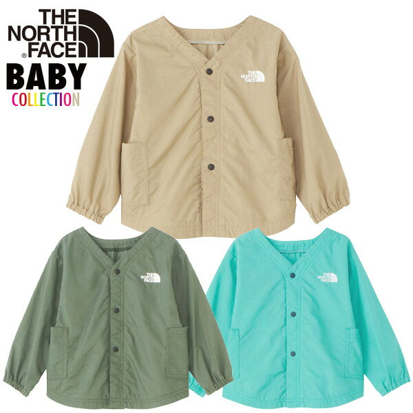 ノースフェイス ベビー THE NORTH FACE BABY フィールド スモック 2way 赤ちゃん 男の子 女の子 おしゃれ 人気 かっこいい かわいい ブランド 正規品 はっ水 UVケア 水遊び キャンプ ユニセックス 誕生日 プレゼント 出産祝い ギフト 90サイズ NPB72302