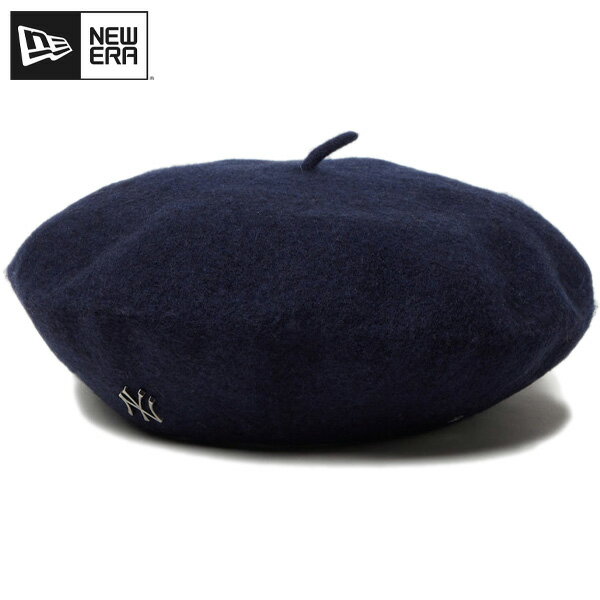 ニューエラ ベレー帽 NEW ERA ベレー Wool Beret ニューヨーク ヤンキース メタルピン ネイビー ニューエラベレー帽 NEWERA ニューエラキャップ メジャーリーグ MLB 帽子 メンズ レディース ブランド おしゃれ 人気 大きい サイズ ウール 正規品 ユニセックス 14307437
