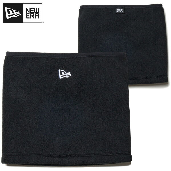 ニューエラ ネックウォーマー スヌード NEW ERA フリース ネックウォーマー ブラック ホワイト ニュー..