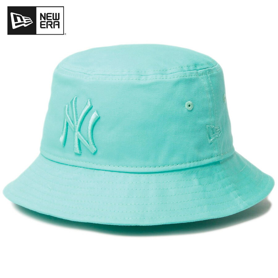 ニューエラ キャップ バケットハット バケット01 MLB トーナル ニューヨーク ヤンキース ブルーティン..