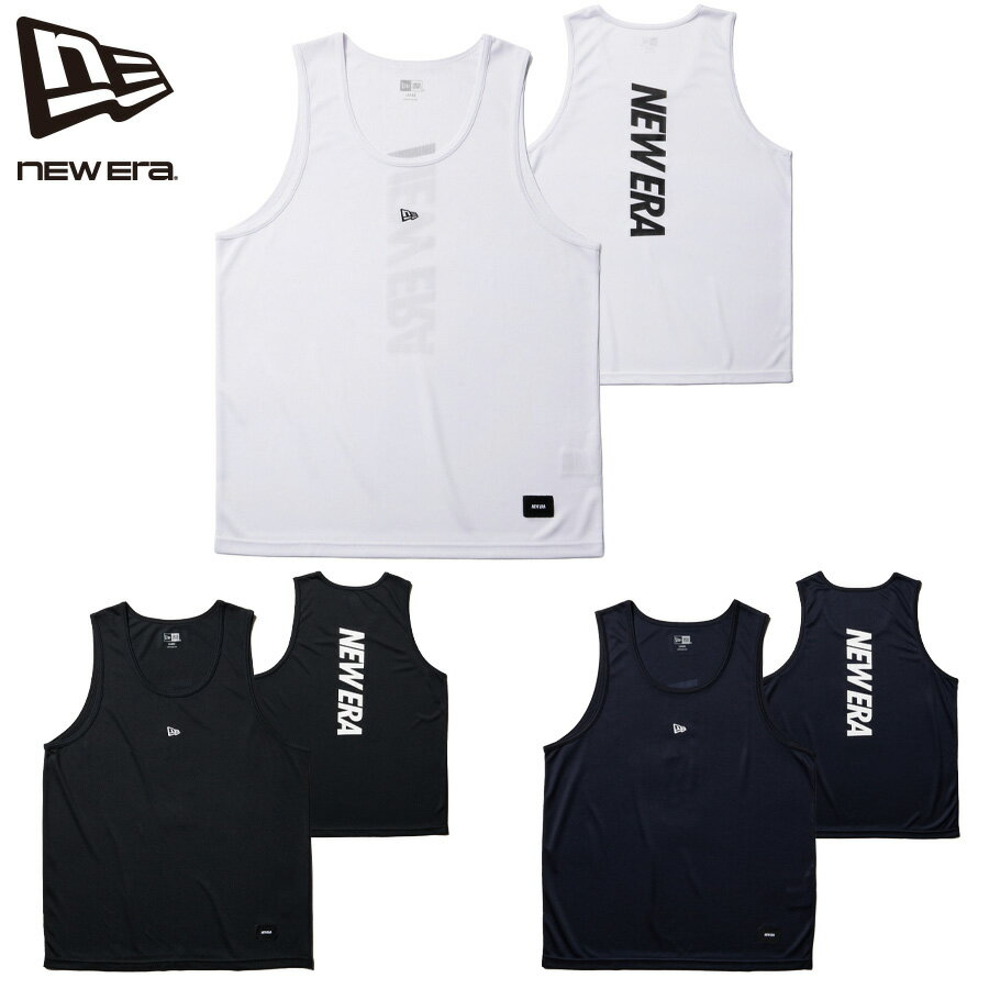 ニューエラ タンクトップ NEW ERA バスケットボール テックタンクトップ メンズ レディース オーバーサイズ パフォーマンスアパレル COOLERA 吸汗...