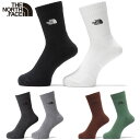 ノースフェイス ソックス THE NORTH FACE 靴下 クルーソックス 2足セット メンズ レディース ザノースフェイス northface TNF ロゴ...