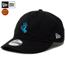 ニューエラ キャップ NEW ERA 9THIRTY SANTA CRUZ スクリーミングハンド ミニロゴ ブラック メンズ レディース 帽子 スナップバック サンタクルーズ コラボ ニューエラキャップ おしゃれ ストリートファッション 深め サイズ調整可能 プレゼント ギフト 14457357