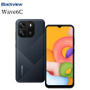 スマホ simフリー Android13 go 4GB RAM 32GB ROM 6.52インチ スマートフォン 本体 新品 Blackview Wave6C 800万画素カメラ 5100mAhバッテリ－ 格安 安い GPS 携帯電話 送料無料 ブラック