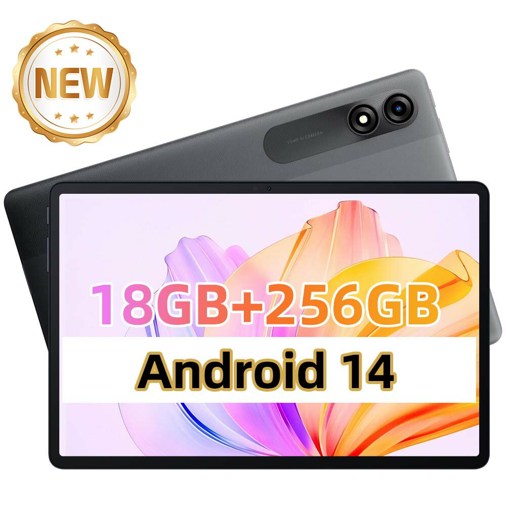 【赤字覚悟 60%OFF】 タブレット Android 14 Wi-Fiモデル 11インチ RAM 18GB ROM 256GB 2024 Blackview Tab9WiFi 8コア アンドロイド 14 本体 通話 タブレットpc 格安タブレット 端末 大画面 …