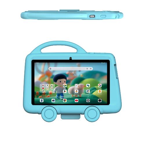 子供用 タブレット 専用ケース付き ピンク ブルー 知育玩具 K8