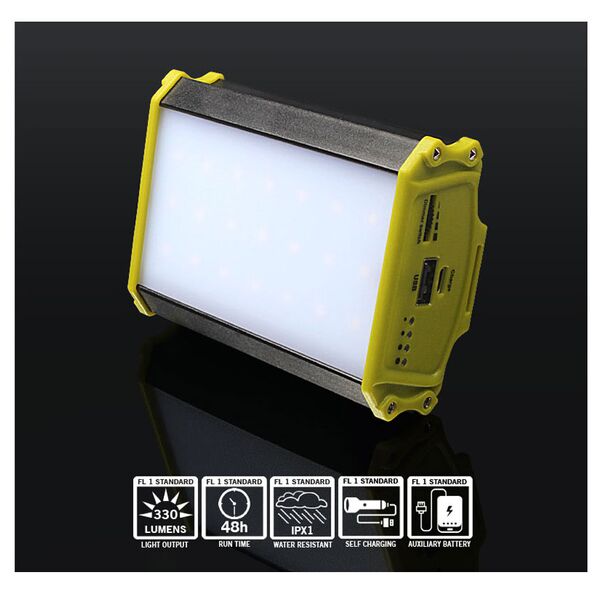 [4日20時-限定P5倍]ランタン キャンピングライト LEDランタン 明るさ250ルーメン 屋外屋内照明 撮影照明 キャンプ アウトドア ワークライト モバイルバッテリー機能付きフック付き マルチ取付 LEAF BLACKWOLF ブラックウルフ通販格安セール情報　楽天　通販