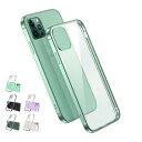 iPhone12 / 12 mini / 12 Pro / 12 Pro Max クリア ケース/カバー メッキ 透明 TPUケース/カバー アイフォン12 / 12ミニ /12プロ / 12プロマックス ケース ストラップホール付き おしゃれ おすすめ スマホ スマートフォンケース/カバー