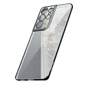 Galaxy S21/S21 /S21 Ultra クリアケース/カバー メッキ TPU スリム シンプル ケース Samsung サムスン ギャラクシーS21/S21プラス/S21ウルトラ 透明ソフトケース