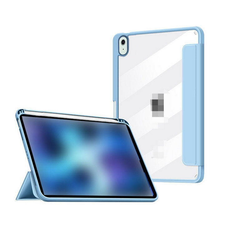iPad mini 6 (第6世代) 8.3インチ ケース 手帳型 かわいい ペン収納 衝撃吸収 保護ケース 背面透明 タブレットカバー PUレザー アイパッドミニ6 手帳型 かわいいカバー おしゃれ タブレットケース カバー