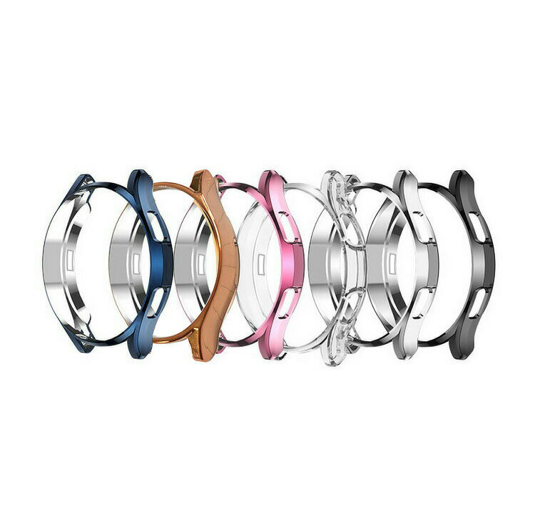 Galaxy Watch4 Classic 42mm/46mm メッキ ケース/カバー 保護ケース カバー ソフトTPU メッキ プロテクターカバー ギャラクシーウォッチ4クラシック 耐衝撃 ソフトケース