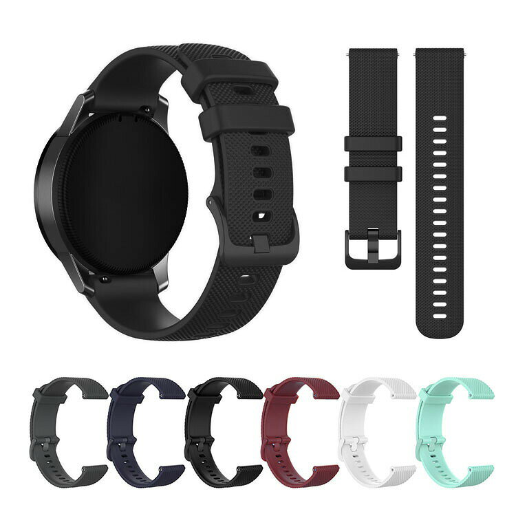 樂天商城 - TicWatch Pro 3/3 Ultra GPS バンド ベルト シリコン バンド幅 22mm 交換リストバンド/交換バンド/交換ベルト おすすめ ソフトバンド シリコンバンド Mobvoi
