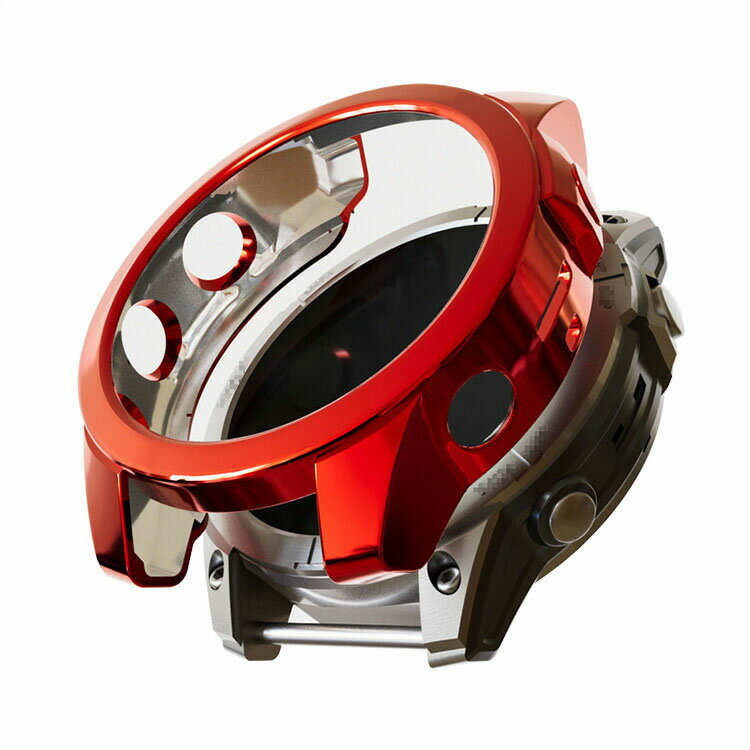 Garmin fenix 7S fenix 7X ケース カバー メッキ 保護ケース ソフト TPU プロテクター 耐衝撃 ソフトケース ガーミン