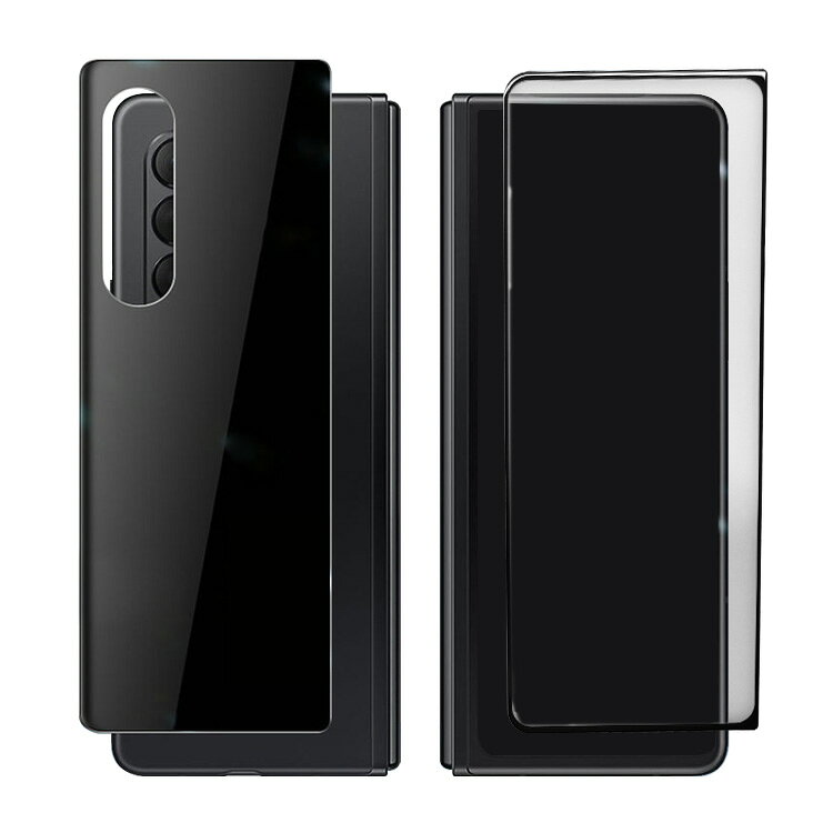 Galaxy Z Fold4 ガラスフィルム 2枚入り 強化ガラス サブディスプレイ液晶保護フィルム 背面保護フィルム Samsung サムスン ギャラクシー Z フォールド4 SCG16 SC-55C 強化ガラスフィルム 2枚入り 画面保護 保護フィルム 傷防止シート 1セット (合計)