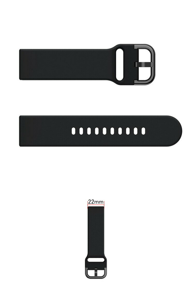 Amazfit GTR 4 バンド ベルト 交換 シリコン バンド幅 22mm アマズフィット GTR 4 交換リストバンド 交換バンド 交換ベルト おすすめ ソフトバンド シリコンバンド