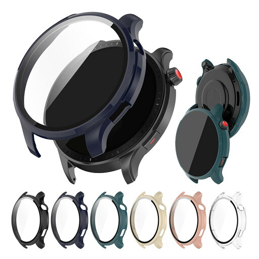 Amazfit GTR 4 ケース GTR 4 Pro カバー 液晶面強化ガラス 全面保護 液晶保護ケース アマズフィット GTR 4 単色/クリア フィルム一体 ハードケース Amazfit GTR 4 ケース GTR 4 Pro カバー 液晶面強化ガラス 全面保護 液晶保護ケース アマズフィット GTR 4 単色/クリア フィルム一体 ハードケース