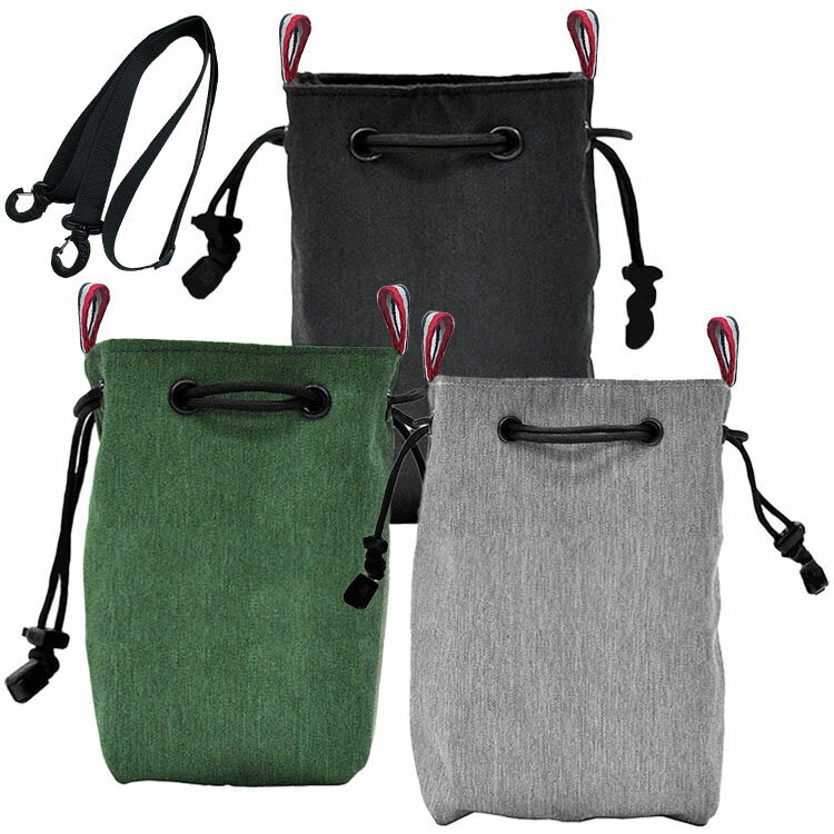 Panasonic LUMIX DC-TZ95D / DC-TX2D カメラバッグ 巾着 ショルダーバッグ シンプル カジュアル パナソニック ルミックス デジ...