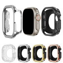 Apple Watch Ultra 2 ケース バンパー カバープラスチック メッキ ハードケース 49mm かっこいい アップルウォッチ ウルトラ2 カバー