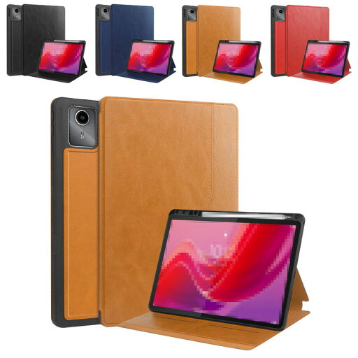 Lenovo Tab M11 ケース 10.95インチ 手帳型 カバー PUレザー スタンド機能 カード収納 ペン収納 レノボ タブ M11 衝撃吸収 シンプル おしゃれ 手帳型レザーケース/カバー タブレットケース タブレットカバー Lenovo Tab M11 ケース 10.95インチ 手帳型 カバー PUレザー スタンド機能 カード収納 ペン収納 レノボ タブ M11 衝撃吸収 シンプル おしゃれ 手帳型レザーケース/カバー タブレットケース タブレットカバー