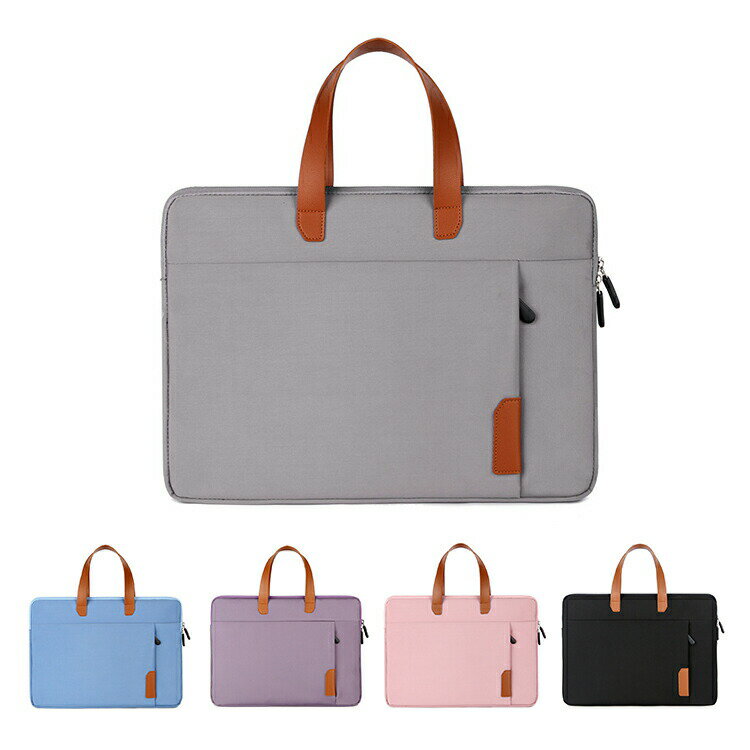 Surface Laptop Go 3 ケース (12.4インチ) ケース カバー キャンバス調 撥水 かばん型 バッグ型 ポケット付き セカンドバッグ型 ファスナー付き かわいい おしゃれ ノートPC パソコンバッグ おすすめ