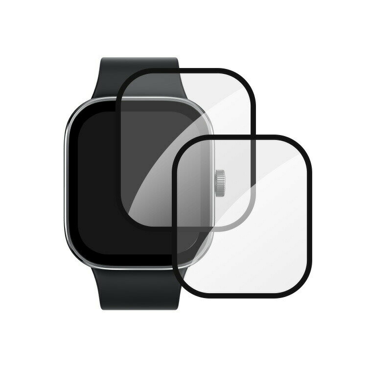 Redmi Watch 4 フィルム 液晶保護 2枚入り シャオミ レッドミウォッチ4 液晶保護フィルム 保護シート 液晶保護 光沢 傷防止 スマートウォッチ スマートブレスレット シャオミー