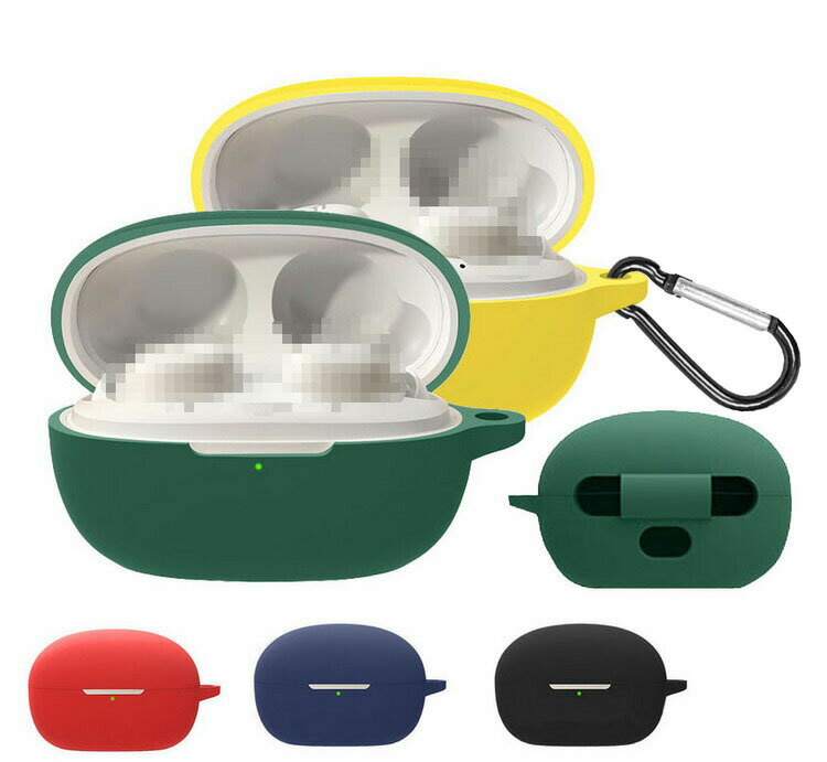 SleepBuds Z30 ケース / カバー シリコン ワイヤレスイヤホン 保護カバー 保護ケース カラビナ付き シンプル おしゃれ 傷つき防止 ケース 1MORE ワンモア スリープバズ Z30