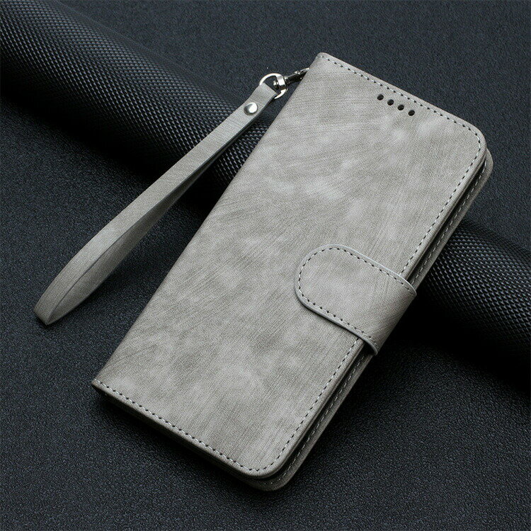 Pixel8a 手帳型 カバー PUレザー 手帳型レザーケース ストラップ付き スタンド機能 カード収納 かっこいい おしゃれ PUレザーケース Google グーグル ピクセル8a アンドロイド おすすめ おしゃれ スマートフォン/スマホケース/カバー ストラップ穴