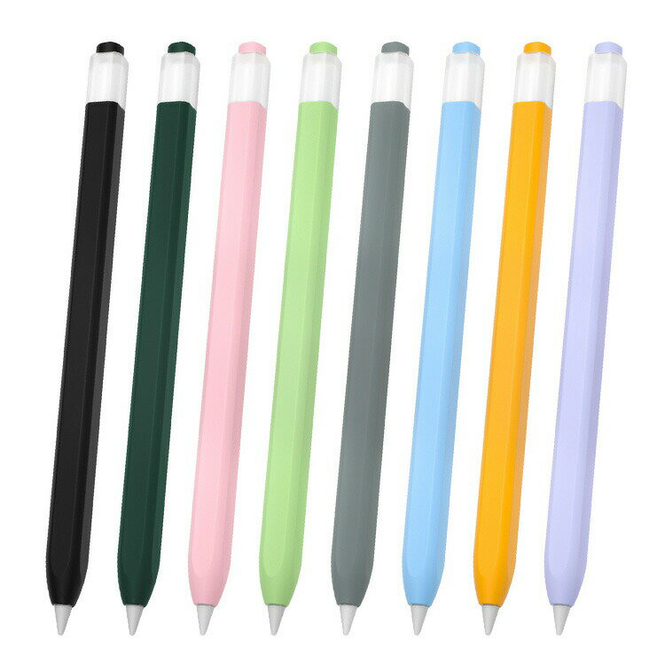 Apple pencil Pro ケース カバー Apple Pencil（第2世代）シリコン ペンを包み込みキズや汚れから守る・グリップ力をUPさせより描きやすくペンケース ペンカバー アップルペンシル プロ 2024モデル / アップルペンシル（第2世代）iPad Pro Air 2024 M4チップ