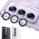 OPPO Reno12/12 Pro カメラレンズ保護カバー カメラカバー ガラスフィルム 3枚入り メッキ カメラ保護 レンズカバー オッポ リノ12/12 プロ アンドロイド 強化ガラス アルミ レンズ保護 保護フィルム おすすめ(2)