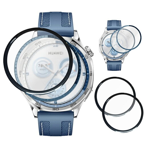 HUAWEI WATCH GT5 液晶保護フィルム GT 5 Pro 2枚入り 全面保護 PMMA素材 傷防止 プロテクター フィルム ファーウェイウォッチ GT 5 / GT 5 プロ 41mm / 42mm / 46mm 保護シート 液晶保護プロテクター HUAWEI WATCH GT5 液晶保護フィルム GT 5 Pro 2枚入り 全面保護 PMMA素材 傷防止 プロテクター フィルム ファーウェイウォッチ GT 5 / GT 5 プロ 41mm / 42mm / 46mm 保護シート 液晶保護プロテクター