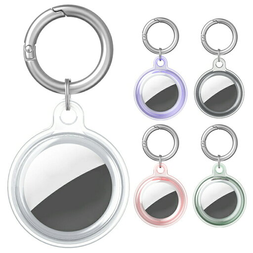 Apple AirTag 2 クリアケース AirTag2 カバー クリア 透明 カラビナ付き 保護ケース TPU ソフトケース エアタグ 紛失防止 スマートトラッカー アップル エアタグ ロケーショントラッカー 2025モデル 第2世代 探し物 Apple AirTag 2 クリアケース AirTag2 カバー クリア 透明 カラビナ付き 保護ケース TPU ソフトケース エアタグ 紛失防止 スマートトラッカー アップル エアタグ ロケーショントラッカー 2025モデル 第2世代 探し物