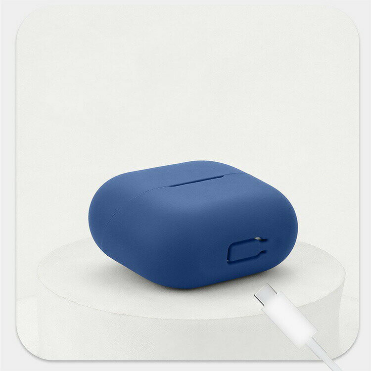 Galaxy Buds3 FE ケース シリコン シンプル 保護カバー カラビナ付き ワイヤレスイ...