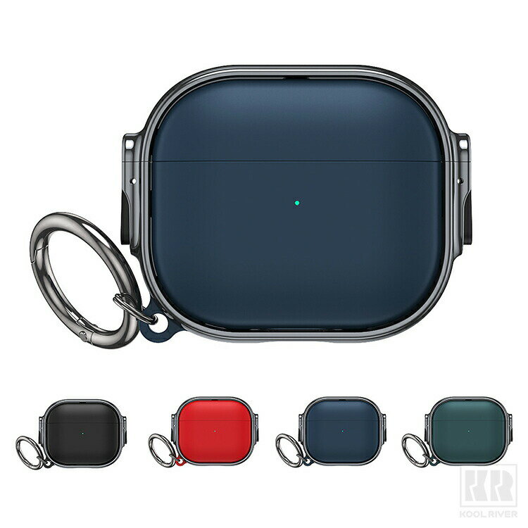 AirPods Pro 3 ケース 第3世代 カバー メッキ カラビナ付き TPU ソフトケース シンプル 保護カバー おすすめ おしゃれ Apple アイホン エアーポッズ プロ AirPods Pro3 第3世代 2025モデル ワイヤレスイヤホン 傷防止 保護ケース(2)