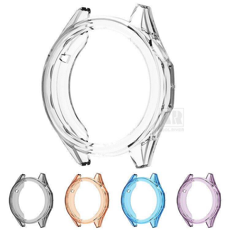 WATCH GT6 Pro ケース クリア カバー 耐衝撃 保護ケース カバー ソフトTPU クリア プロテクターカバー 薄型 軽量 ソフトケース HUAWEIファーウェイウォッチ GT 6 プロ 46mm