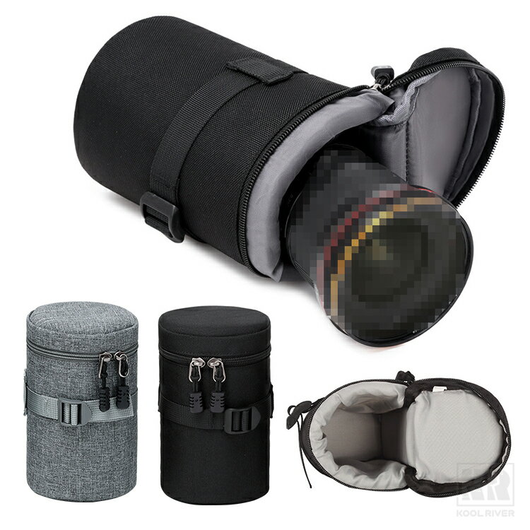 Nikon 70-180mm F/2.8 Di III VC VXD G2（Model A065）レンズケース ソフトレンズポーチ ファスナー カ..