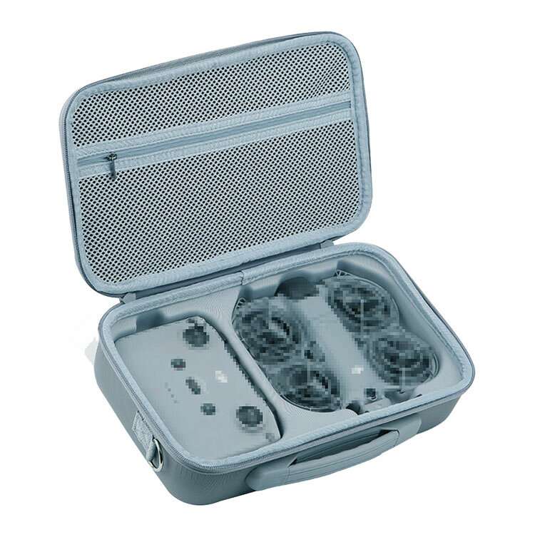 便利グッズ・面白家電 ブレイドのdji neo2 ケース カバー 手提げ ショルダーバッグ ショルダーベルト / ショルダー紐 ストラップ付き 型抜き インナー ウレタン クッション ポーチ ポータブル 硬質EVAポーチ 保護ケース DJI Neo 2 収納バッグ 収納ケース キャリングケース｜アングル3