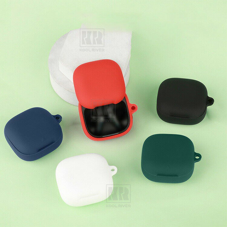 Soundcore Liberty buds ケース カラビナ付き シリコン 耐衝撃 落下防止 保護カバ...