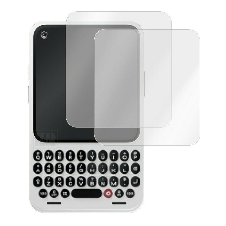 Clicks Communicator 液晶保護フィルム 2枚入り PET 光沢 5.5インチ 保護フィルム/液晶保護フィルム 液晶保護シート
