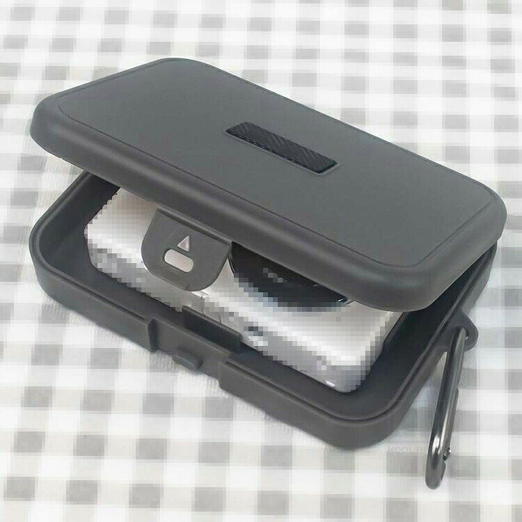 KC-AF11 DC403 DC403SAF ケース プラスチック ハードケース 保護カバー カラビナ付き 耐衝撃 ポータブル 収納ケース キャリングケース Sonida Kenko Tokina ケンコートキナー デジタルカメラ 2