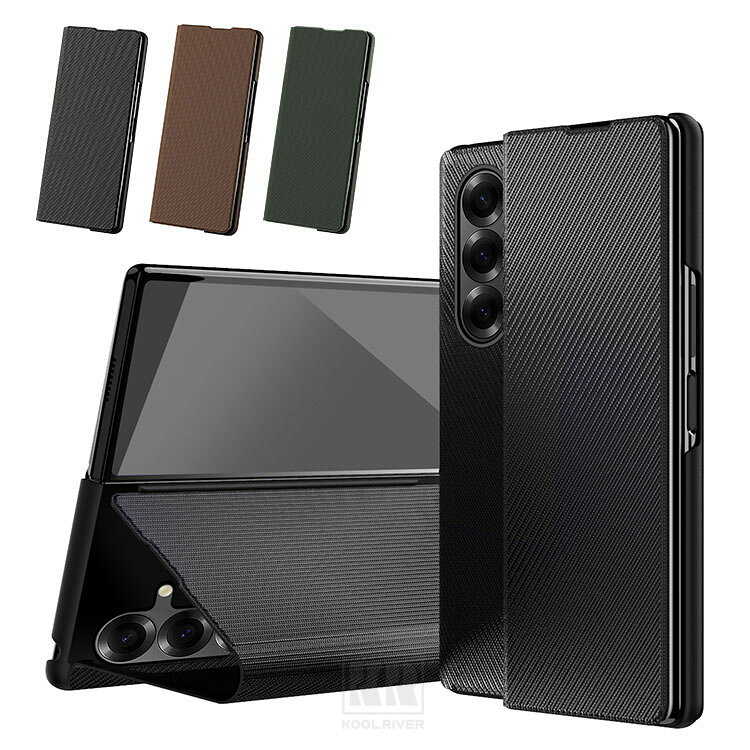 乐天商城 - Galaxy Z Fold8 ケース 手帳型 かわいい カバー カーボン調 スタンド機能 折りたたみ型 PUレザー 手帳型PUレザーケース Samsung サムスン ギャラクシー フォールド Fold 8 アンドロイド おすすめ おしゃれ