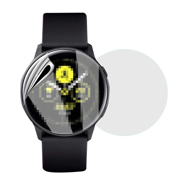 Galaxy Watch Active2 保護フィルム PET素材 液晶保護フィルム/保護シート/衝撃吸収フィルム ギャラクシーウォッチ44mm/40mm 液晶シー..