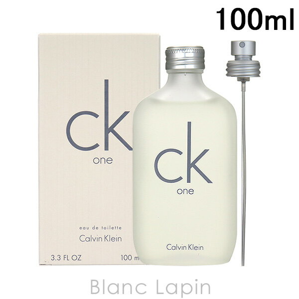 カルバンクライン 〔最大400円OFFクーポン配布中〕カルバンクライン CALVIN KLEIN シーケーワン EDT 100ml [811835/607402/107407/125014/010740]