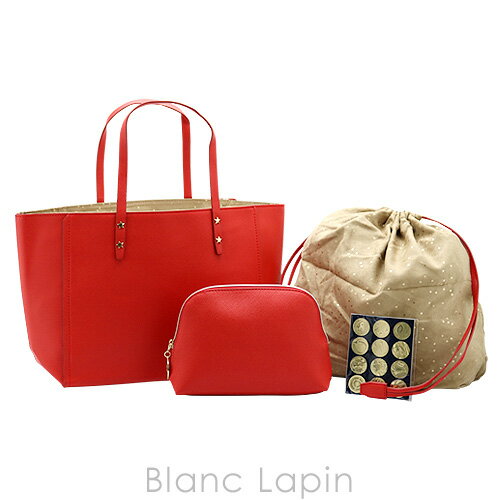 【ノベルティ】 エスティローダー ESTEE LAUDER トートバッグ＆ポーチセット #レッド [464506]のサムネイル