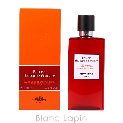 【楽天市場】エルメス HERMES ヘア＆ボディーシャワージェル オードゥルバーブエカルラット 200ml [030451]：BLANC