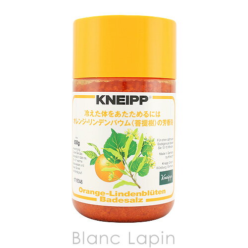 ▼ ブランドTOPはこちらから [ ブランド ] クナイプ KNEIPP [ 用途／種別 ] 入浴剤・バスグッズ [ 商品区分 ] 化粧品 [ 商品説明 ] ・ゆったり温浴で くつろぎ入浴 体ぽかぽかしてきます ・2億5千万年前の古代海水を精製した岩塩と天然ハーブから精油 ・天然のミネラルを豊富に含んだ岩塩が保温作用を発揮し、お肌を引きしめてスベスベに [ 使用方法 ] 浴そうのお湯(約200L)にバスソルト(40g〜50g)をよくかきまぜながら溶かして入浴してください。 バス ソルト オレンジ リンデンバウム 菩提樹 母の日 贈り物 ギフト プレゼント [ 広告文責 ]株式会社エムアンドディ TEL:0120-770-884