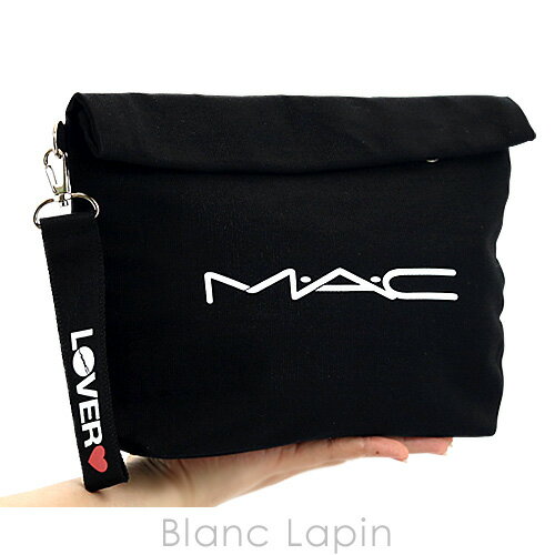 【楽天市場】【ノベルティ】 マック MAC M･A･C クラッチポーチ ロールトップ #ブラック [073903]：BLANC LAPIN
