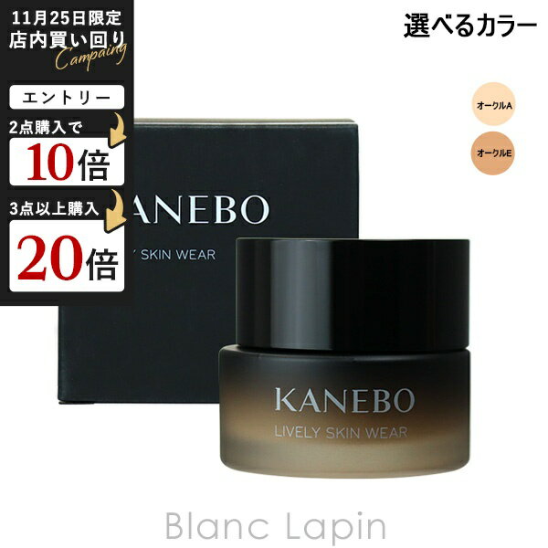 カネボウ カネボウ KANEBO ライブリースキンウェア 30g 選べるカラー