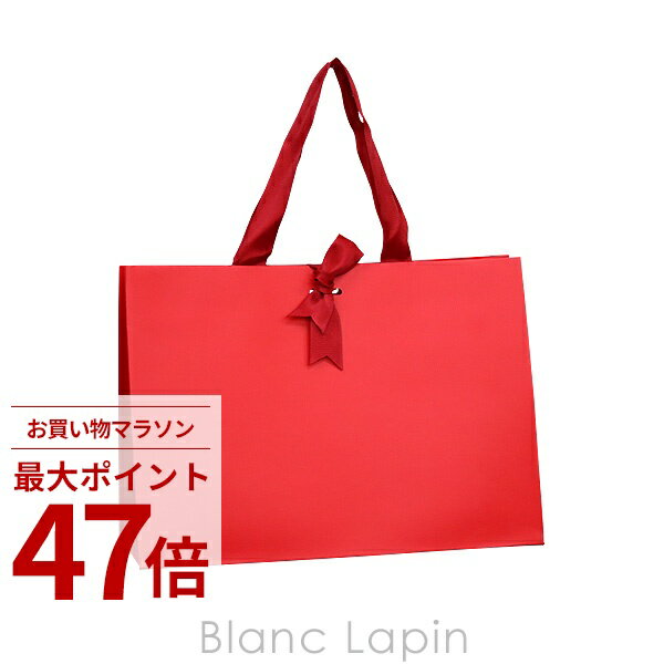 Rakuten - 〔期間限定！2点以上で3%OFFクーポン配布中〕レッドリボン付きペーパーバッグM〔WRP〕 #レッド [083674]