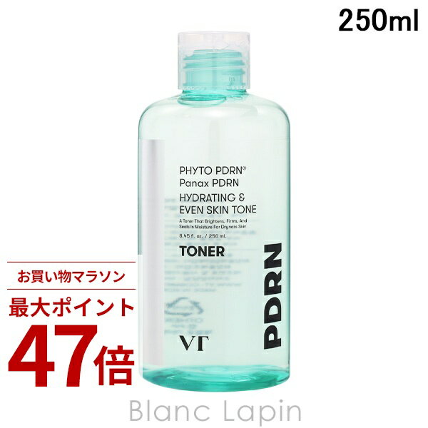 乐天商城 - 〔期間限定！2点以上で3%OFFクーポン配布中〕ブイティーコスメティックス VT COSMETICS PDRNトナー 250ml 化粧水 [012403]